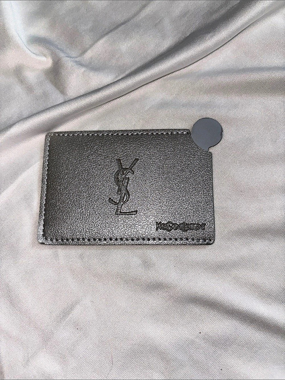 Inspired Gray Mirror in sleeve Card Holder